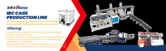 Línea de producción automática de caja de flexión de rejilla IBC