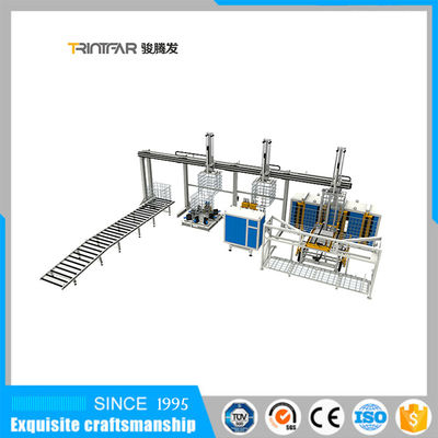 Electrónica industrial del sistema de la soldadura automática de Tote Frame Automatic Welding Machine del tanque del envase de IBC