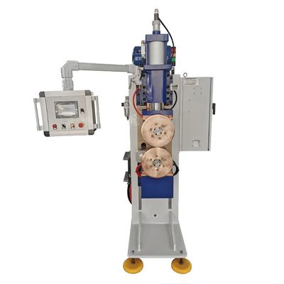 Máquina de soldadura por costura industrial con potencia nominal de 35 KVA y espesor máximo de soldadura de 3 mm