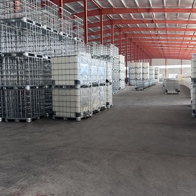 Cadena de producción del marco de la jaula de IBC