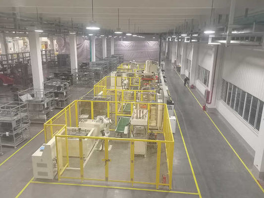 25s-40s/Pcs Línea de producción de hornos para máquinas de pulido