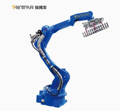 Paletización industrial apilamiento de bolsas de carga caja de paquete robot de manipulación brazo robot