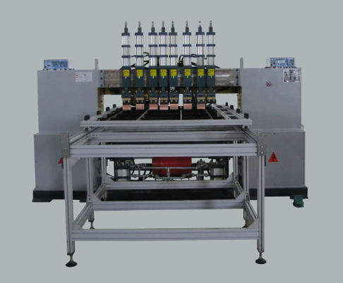 Máquina de soldadura automática de punto con estante de horno de acero inoxidable