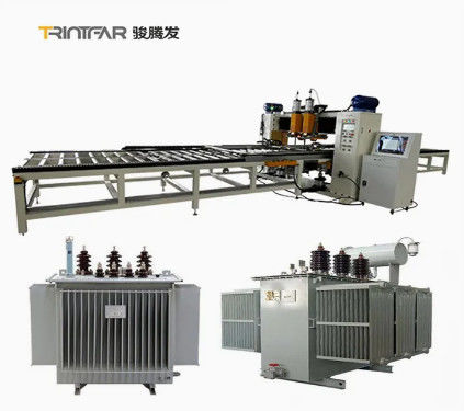 Cooling Corrugated Fin Walls Distribution Power Transformer Oil Immersed Radiator Fin Automatic Welding Production Line