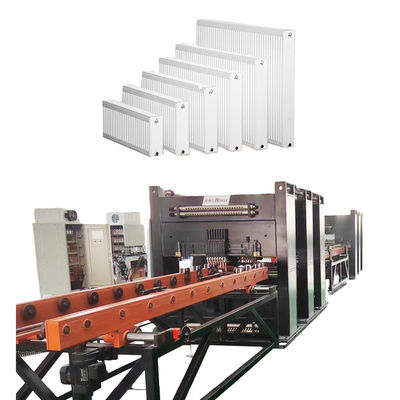 Cooling Corrugated Fin Walls Distribution Power Transformer Oil Immersed Radiator Fin Automatic Welding Production Line