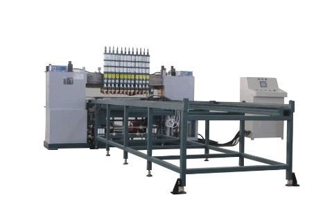 Máquina de soldadura automática de punto con estante de horno de acero inoxidable