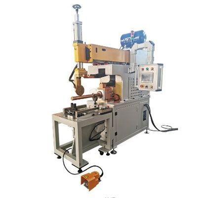 1 kilowatt máquina de soldadura de costura de resistencia totalmente automática, máquina de soldadura de tambor de aceite, convertidor de frecuencia de panel de pared