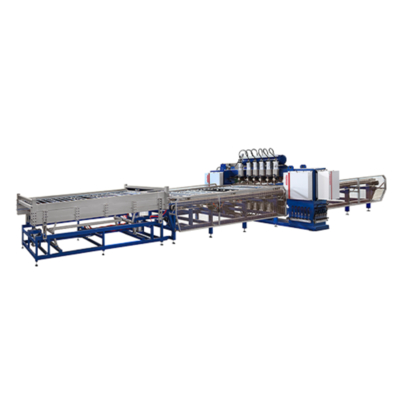 Línea de producción automática de estructura de acero para barriles IBC