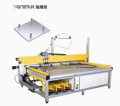 2200 mm, aleación de aluminio, acero inoxidable, cobre, procesamiento CNC, soldadura por cavidad, transportador de pernos, soldadora automática de pernos de alta velocidad