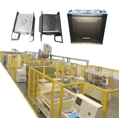 Línea de producción de soldadura de horno y microondas totalmente automática de alta velocidad