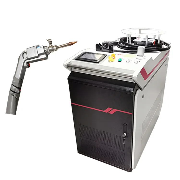 China Fabricante Máquina de soldadura con láser de fibra portátil de 1500W 1