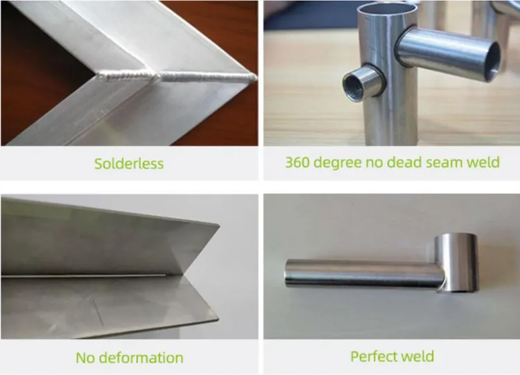 China Fabricante Máquina de soldadura con láser de fibra portátil de 1500W 3