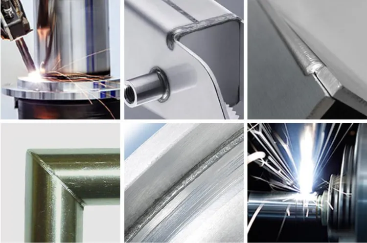 China Fabricante Máquina de soldadura con láser de fibra portátil de 1500W 4