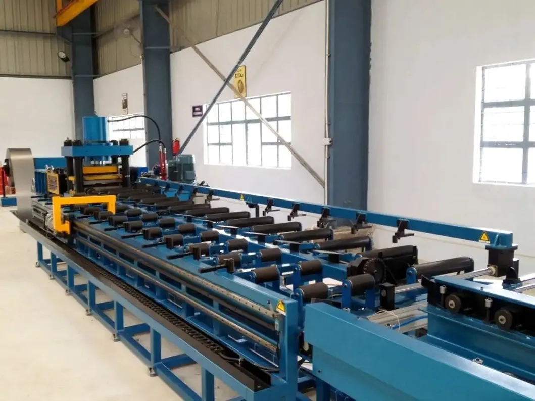 Cooling Corrugated Fin Walls Distribution Power Transformer Oil Immersed Radiator Fin Automatic Welding Production Line 3