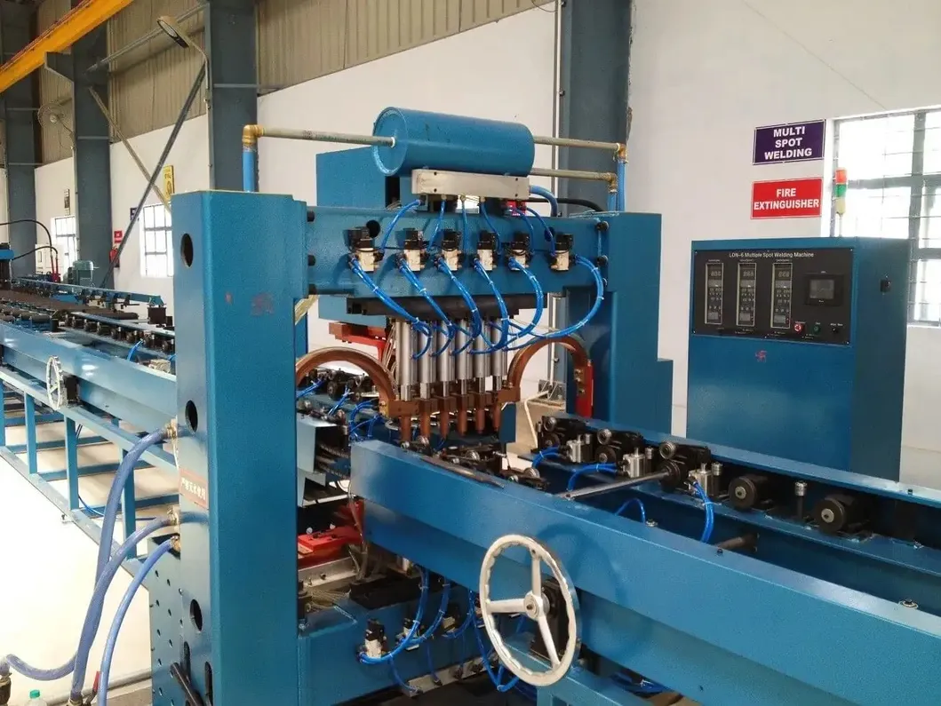 Cooling Corrugated Fin Walls Distribution Power Transformer Oil Immersed Radiator Fin Automatic Welding Production Line 4