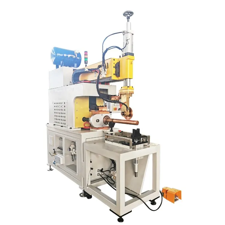 Máquina de soldadura longitudinal de costura de tubo de filtro de malla cilíndrica 1