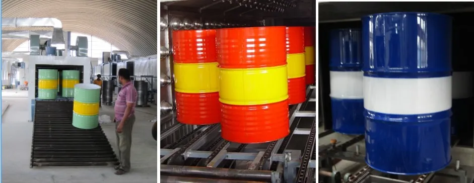 Línea de producción de tambores de acero, tambores de aceite y tambores químicos 5