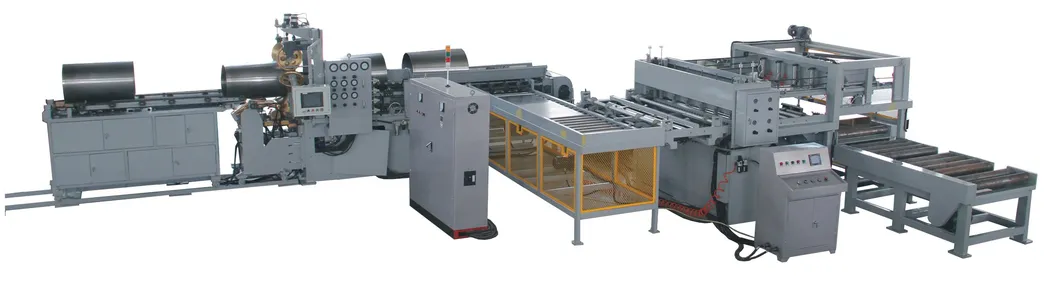 Máquina de soldadura de la línea de producción de tambores de acero 1