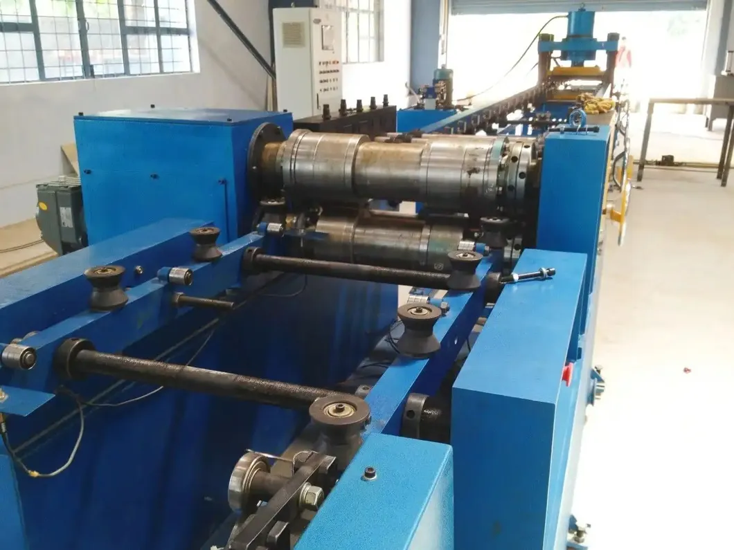 Refrigerante paredes de aleta corrugada Transformador de distribución de energía aceite radiador sumergido aleta línea de producción de soldadura automática 5