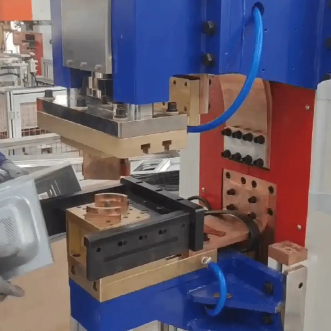 Línea de producción de horno, máquina de soldadura y parrilla para estantes 16